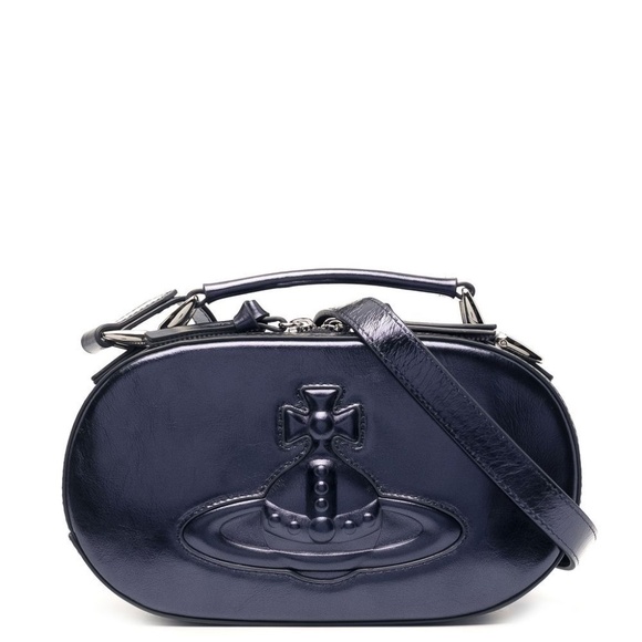 Vivienne Westwood  Kathy Oval Crossbody Bag in Blue - Picture 9 of 9